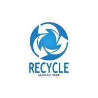 Recycle Icon - Recycling Symbol Reuse Vector Graphics Logo