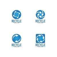 Recycle Icon - Recycling Symbol Reuse Vector Graphics Logo