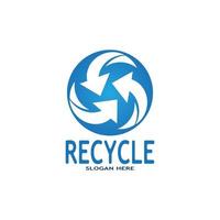 Recycle Icon - Recycling Symbol Reuse Vector Graphics Logo