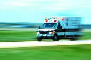 Ambulance in Motion photo