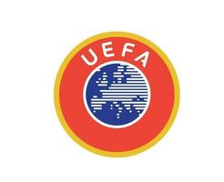 Uefa Logo Symbol Abstract Design Vector Illustration