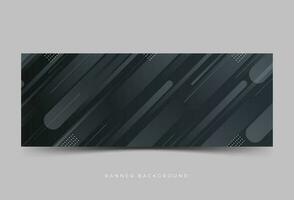 banner background abstract vector