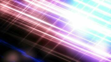 Abstract futuristic background flying energy hi-tech magic glowing bright lines video