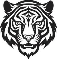 Roaring Tiger Face Vector Intensity Tribal Tiger Vector Cultural Symbolism