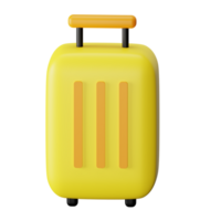 Luggage 3D Icon Illustration png