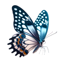 AI generated Butterfly mask isolated on transparent background png