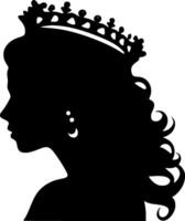 Queen - Minimalist and Flat Logo - illustration vector