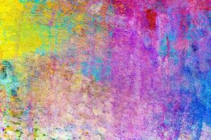 Abstract background with a textured surface for design made from putty and oil paint photo