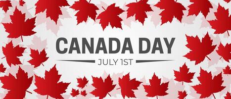 Canada Day Illustration Background Banner vector