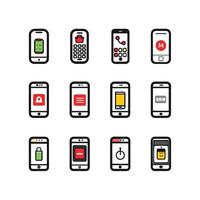 Icon, Reaction, Emoji and Symbol set concept vector