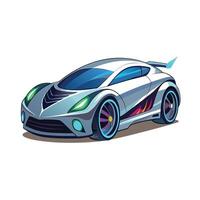 Realistic vehicle concept illustration vector