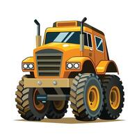 Realistic Truck Illustration vector