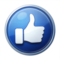 Thumbs up icon symbolizing approval and positive feedback png