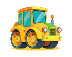 Construction vehicle concept illustration vector