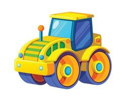 Construction vehicle concept illustration vector