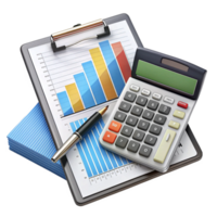 Accounting Concept 3d Design png