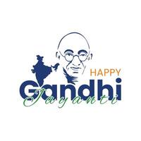 Mahatma Gandhi Jayanti creative design vector