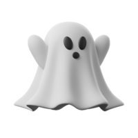 A ghost is shown on a black background png