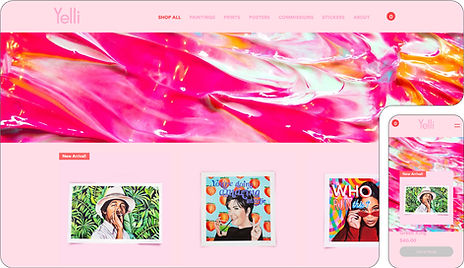 Site de Yelli Studio.