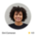 O perfil no Wix Marketplace de uma profissional chamada Emi Cameron com uma avaliação de 4,0.