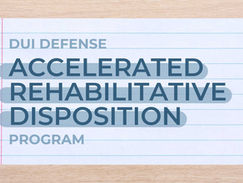 DUI: Accelerated Rehabilitative Disposition (ARD) Program