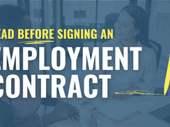 Never Sign an Employment Contract Without Checking These 5 Things