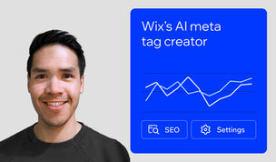 Wix’s AI meta tag creator helps you automate title tags and meta descriptions for SEO that scales