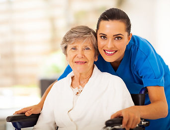 Caregiver and Senior Posing for Photo - Compassionate In-Home Care Services