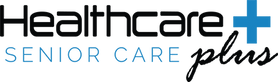 "Healthcare Plus Senior Care Logo - Symbol of Trusted and Compassionate Care Services