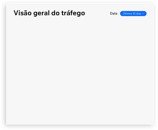 Exemplo de um relatório de visão geral d