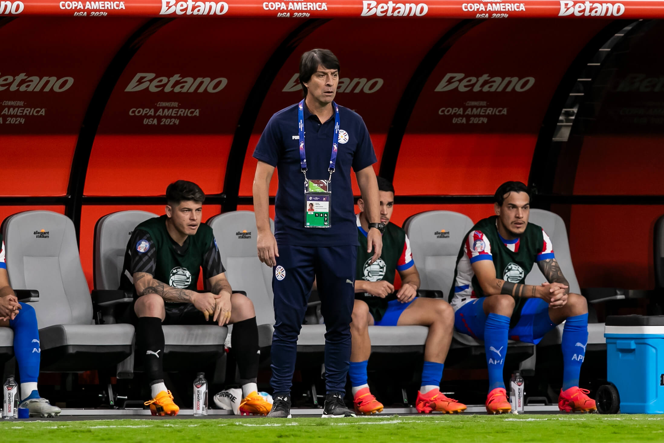 Paraguay manager Daniel Garnero