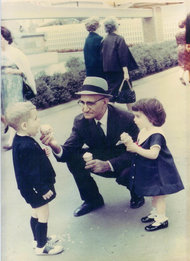 Lisa Keston Danielpour, 51, of Beachwood, Ohio, remembers her grandfather treating her and her cousin to ice cream at the 1964 New York World's Fair.