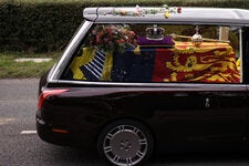 The long reign of Queen Elizabeth II began on television, and on Monday a global audience watched her coffin reach its final resting place, at St. George’s Chapel in Windsor Castle. The hearse was designed to allow spectators to see the coffin as it passed by.