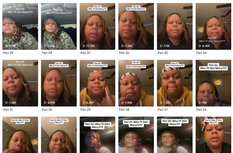 Tareasa Johnson, known to most as Reesa Teesa, took an old storytelling trick and adapted it perfectly to TikTok. She has had countless imitators since. 