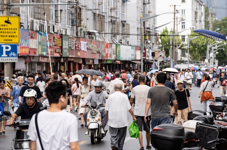 Consumer spending in Shanghai and elsewhere in China has weakened as confidence in the economy has plummeted. Apartment prices and sales of luxury goods have plunged.