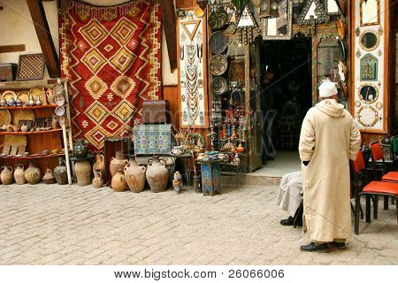 The Medina - traditional Arab shopping center