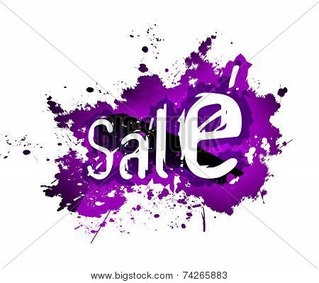 Sale grunge background