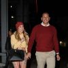 Exclusif - Jennifer Lopez et son compagnon Alex Rodriguez sortent main dans la main des bureaux de Live Nation Entertainment à Beverly Hills, le 17 décembre 2018.