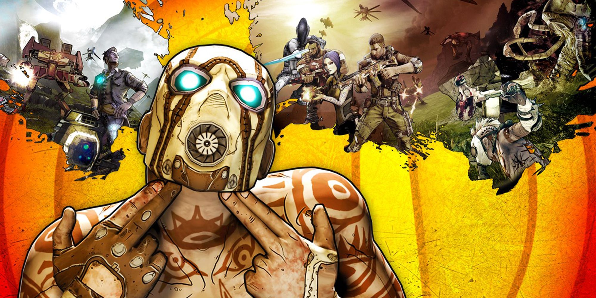 Arte da capa de Borderlands 2