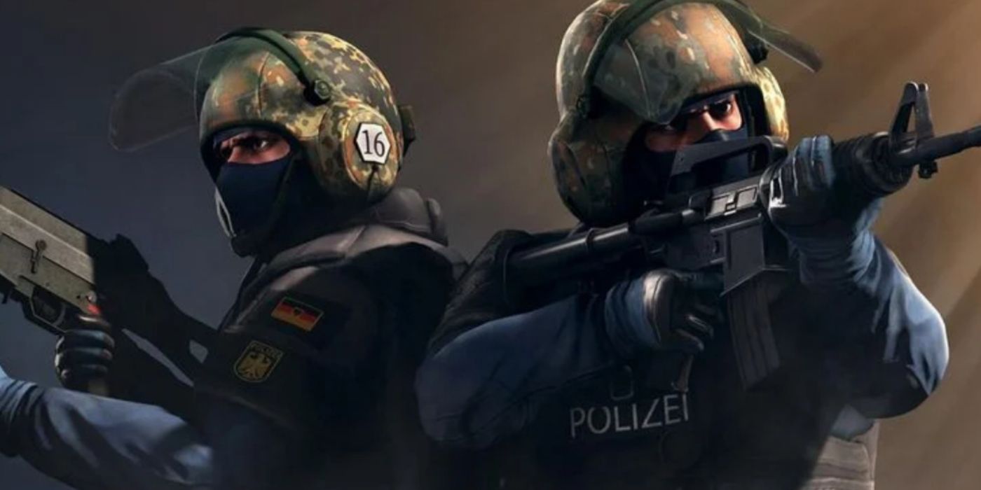 Arte do jogo Counter Strike Global Offensive.