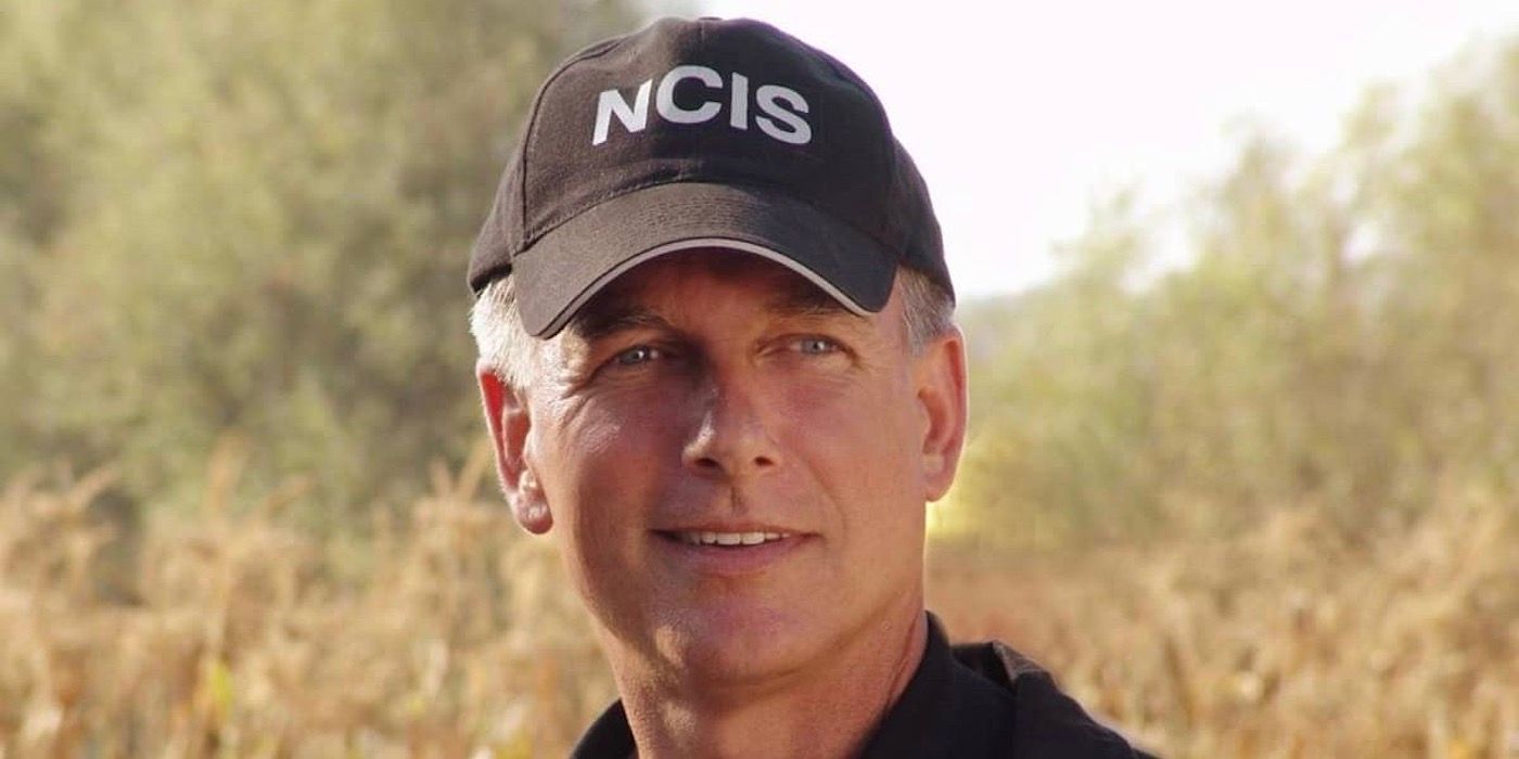 Mark Harmon como Gibbs sorrindo em NCIS