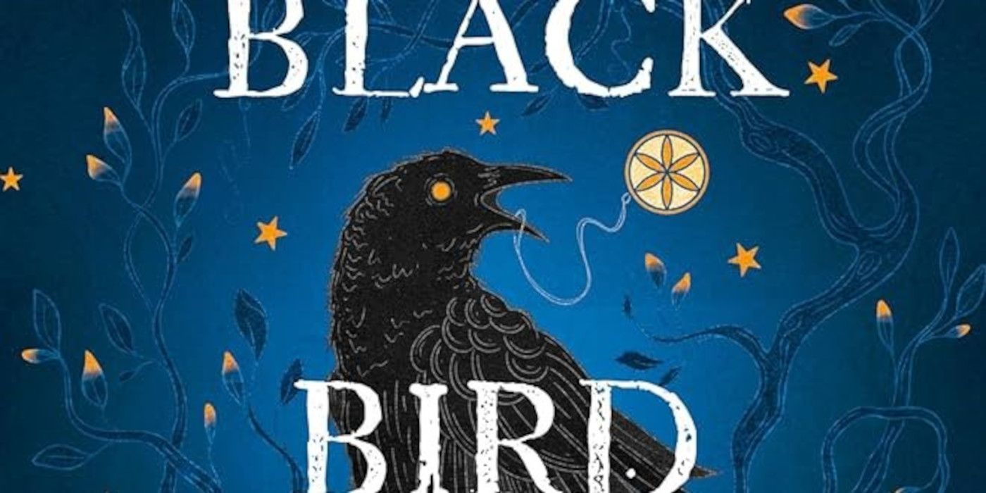 Capa Black Bird Oracle com um pássaro preto e fundo azul