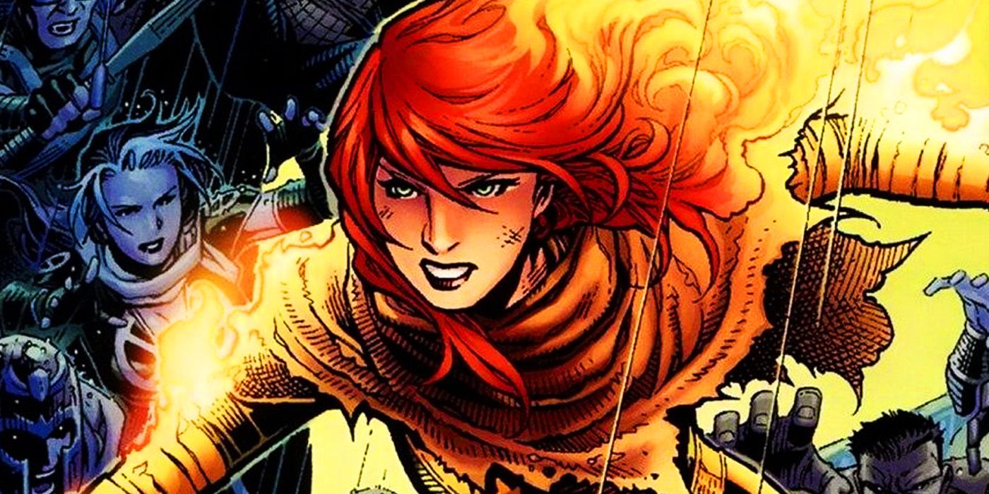 Hope Summers lutando na Marvel Comics