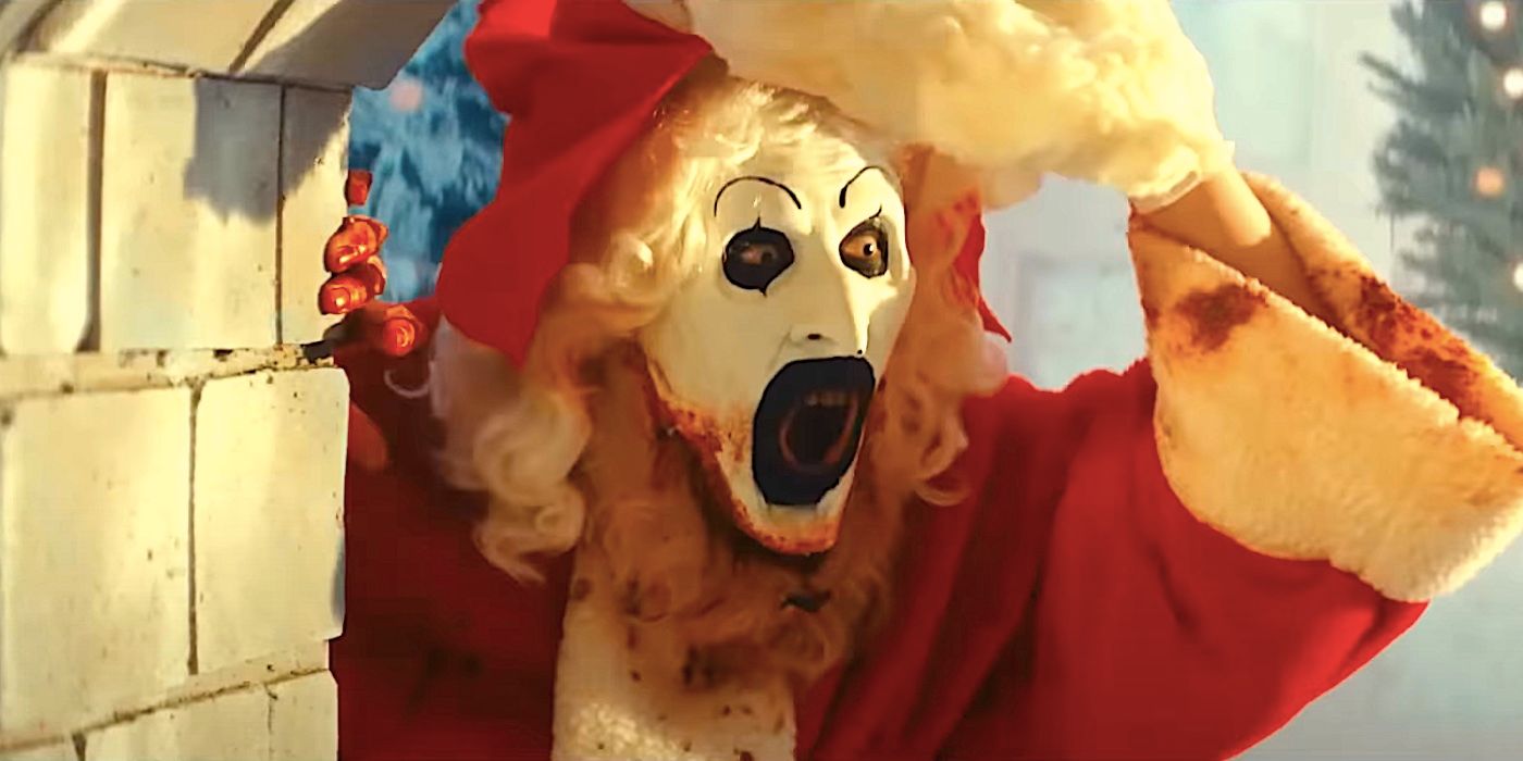 Clown Art de David Howard Thornton se quita la máscara de Papá Noel en Horror 3