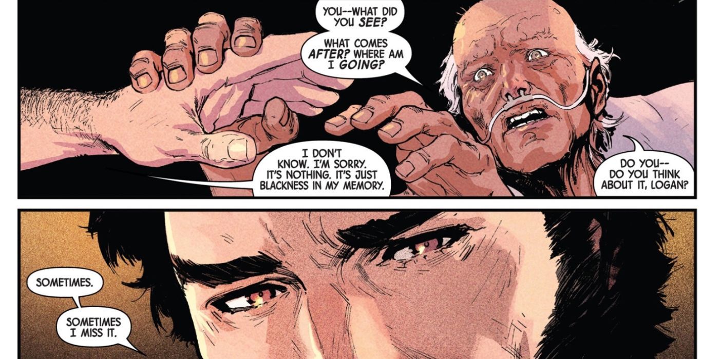 Estranhos X-Men #1; Wolverine se despede de seu último amigo do exército antes de morrer