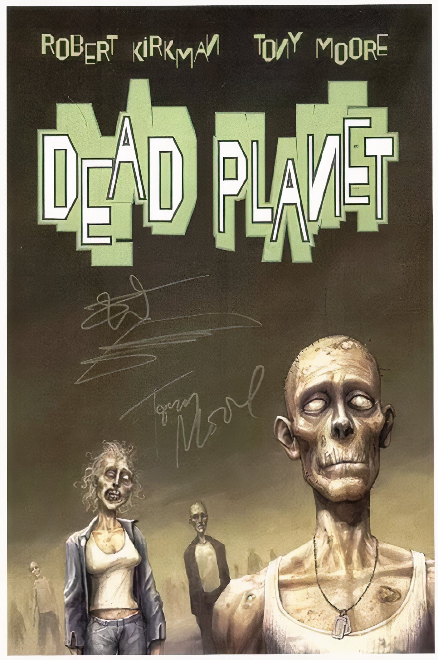 Capa do livro em quadrinhos The Walking Dead Dead Planet