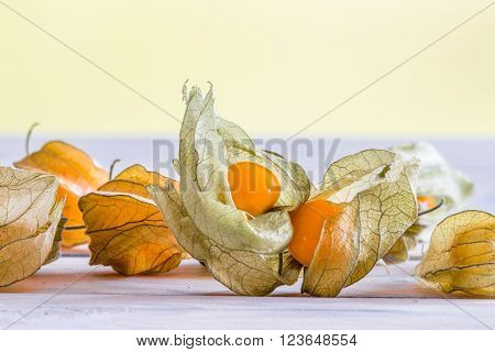 Inca Berries On A Kitchen Table