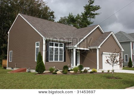 Newly completed Residential home