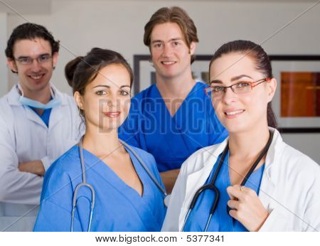 Group Of Doctors