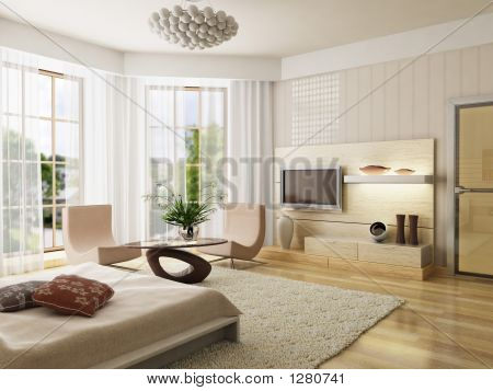 Bedroom Interior Rendering